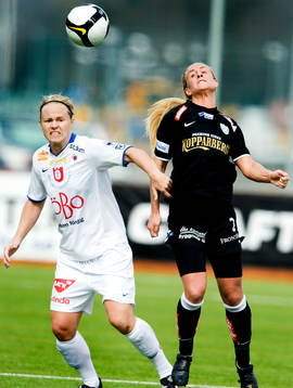 Fotboll, dam, damallsvenskan, Göteborg Kopparbergs -