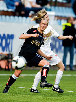 Fotboll, dam, damallsvenskan, Göteborg Kopparbergs -