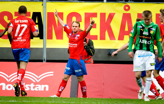 Erik Sundin, Helsingborg jubel