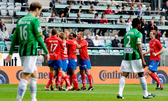 Helsingborg jubel, GAIS depp