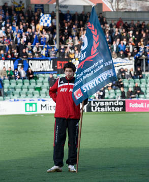 Stryktipset 75år. Svenska Spel, flagga