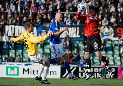 Stefan Rodevåg, Falkenberg mot Erkan Saglik och Fredrik