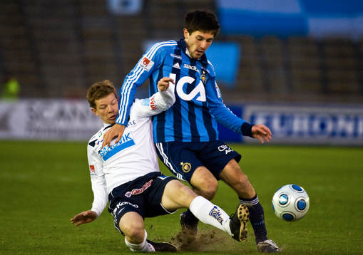 Jonas Lantto, Gefle och Hrvoje Milic, Djurgården