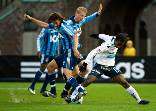 Mikael Dahlberg, Toni Kuivasto, Djurgården och Amadou