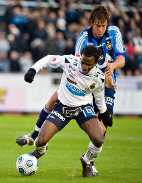 Amadou Jawo, Gefle och Mikael Dahlberg, Djurgården