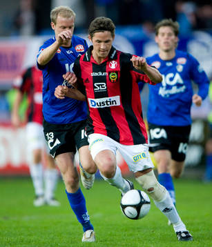 Philip Haglund steget före Andreas Johansson