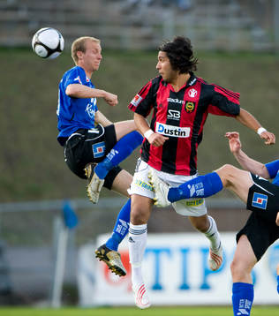 Andreas Johansson nickduell med Sinan Ayranci