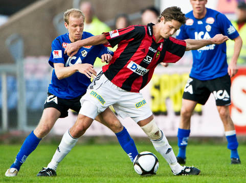 Andreas Johansson, Halmstad och Philip Haglund,