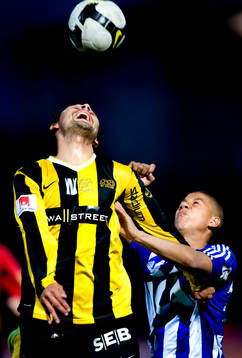 Johan Lind, Häcken, Tobias Sana, IFK Göteborg