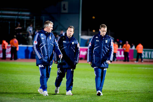 Teddy Olausson, Stefan Rehn, Jonas Olsson, tränare