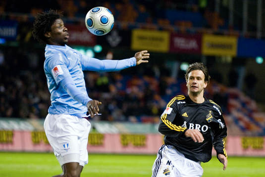 Jimmy Dixon, Malmö FF och Iván Obolo, AIK