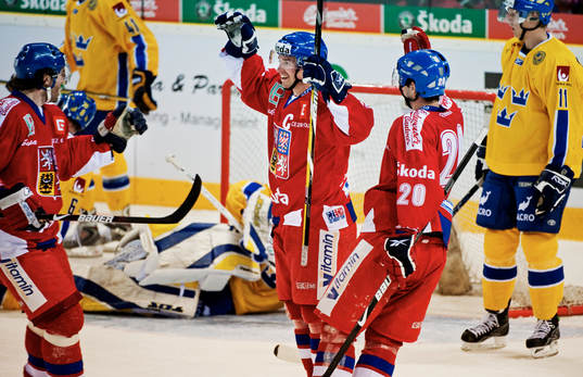 Petr Cajanek, Tjeckien, jubel