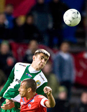 Igor Armas, Hammarby i nickduell mot Henrik Larsson,