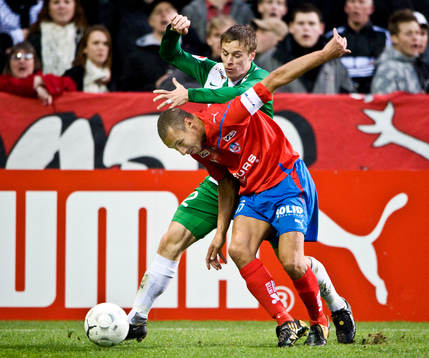 Henrik Larsson, Helsingborg och David Johansson, Hammarby