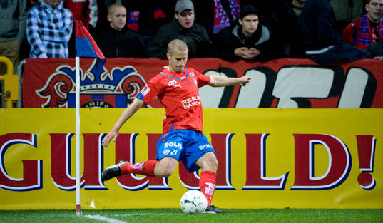 Christoffer Andersson lade en hörna direkt i mål och blev
