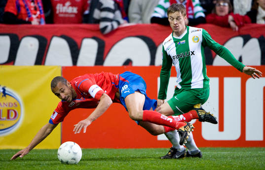 Henrik Larsson faller