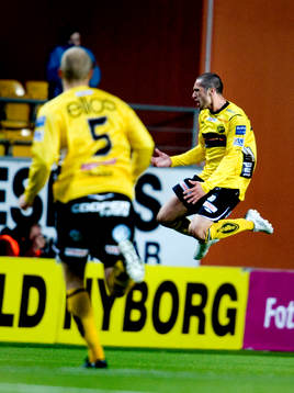 Martin Andersson, Emir Bajrami, Elfsborg, jubel