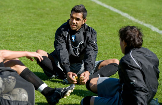 Wilton Figueiredo tränade i dag med MFF
