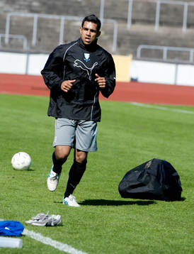 Wilton Figueiredo tränade i dag med MFF