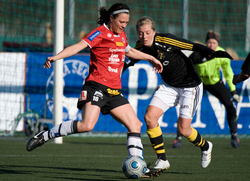 Frida Sjöfors, Kristianstad och Linda Sembrant, AIK