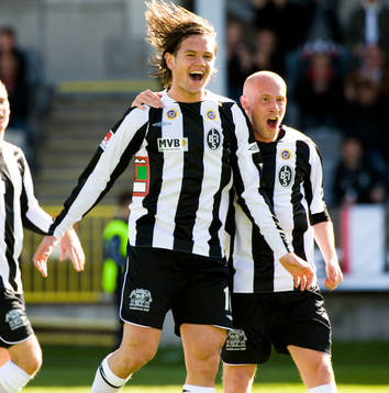 Iva Pekalski och Max Mölder, Landskrona, jubel
