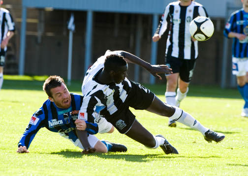 Petter Österberg, Sirius och Alagie Sosseh, Landskrona