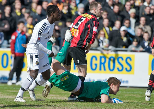Saihou Jagne, AIK, Markus Karlsson och Kristoffer