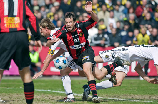 Daniel Tjernström, AIK och Andreas Eriksson, Brommapojkarna