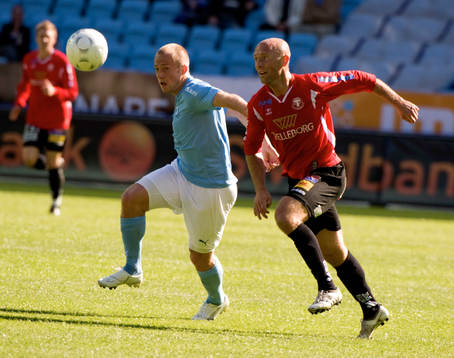 Daniel Larsson, Malmö och Mattias Thylander, Trelleborg