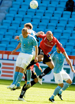 Daniel Larsson, Malmö och Mattias Thylander, Trelleborg