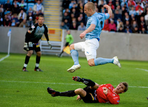 Daniel Larsson, Malmö och Peter Abelsson, Trelleborg. I