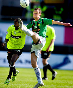 Dominic Chatto, Häcken, Eyjólfur Hédinsson, GAIS