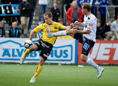 Johan Karlsson, Elfsborg och Daniel Bernhardsson, Gefle