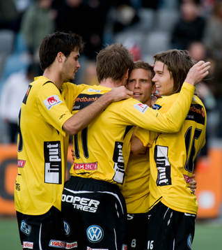 Anders Svensson, jubel