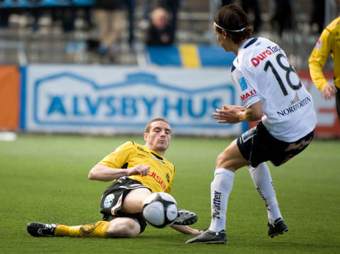 James Keene, Elfsborg mot Andreas Dahlén, Gefle