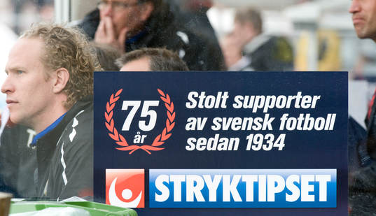 Avbytarbänk, Stryktipset 75 år. Svenska Spel