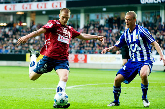 Alexander Mellqvist, Örgryte. Ragnar Sigurdsson, IFK