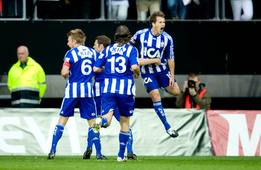 Tobias Hysén,  jubel