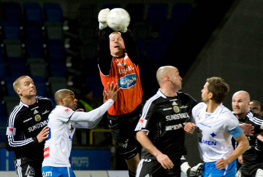Fredrik Sundfors, Målvakt Sundsvall