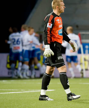 Fredrik Sundfors, Målvakt Sundsvall depp