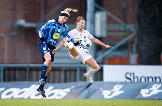 Marijke Callebaut, Djurgården och Ramona Bachmann, Umeå
