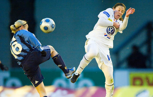 Victoria Svensson, Djurgården och Hanna Ljungberg, Umeå