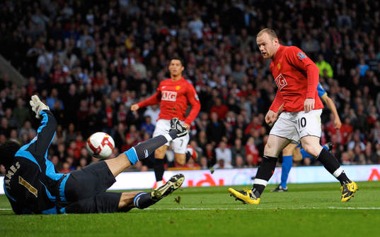 Fotboll, engelsk, Premier League, Manchester United -