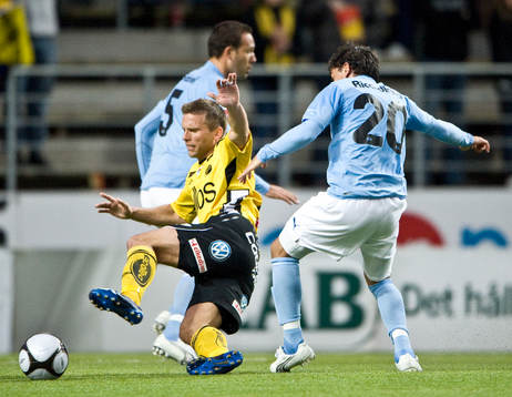 Anders Svensson, Elfsborg, faller