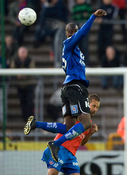 Joe Sise, Halmstad och Marcus Lantz, Helsingborg (Nick)