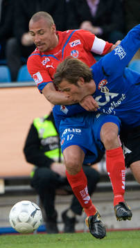 Henrik Larsson, Helsingborg och Tomas Zvirgzdauskas,