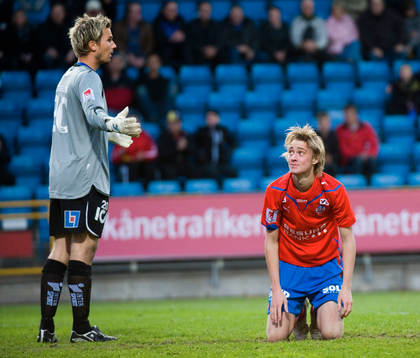 Nära 2-0 i inledningen av andra halvlek när Rasmus