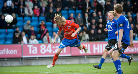 Nära 2-0 i inledningen av andra halvlek när Rasmus