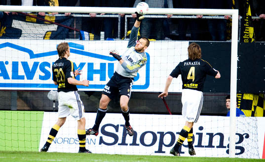 Daniel Örlund, målvakt, AIK, utboxning