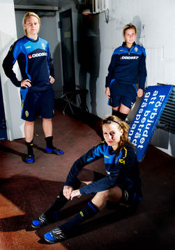 Lisa Dahlkvist, Louise Fors, Kosovare Asllani